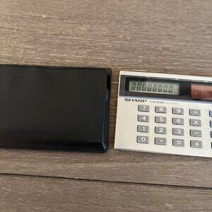 Vintage Sharp Pocket Solar Calculator